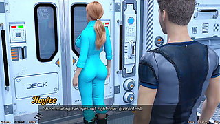 Stranded in Space - Choosing Between the Stepsisters Busty Red Head or the Beuatiful Busty Blonde Virgin