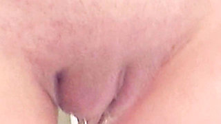 Petite Skinny Girl Shower Bate. Cuming and Orgasms with Toothbrush, Dildo, Shower Head and Fingers!!
