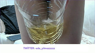 Pee Close up. Turk Reveal