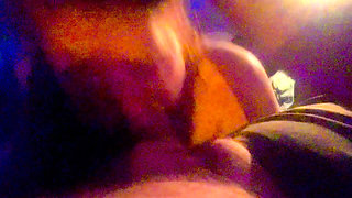 Sexy Redhead Liz Lane Gives Chester Van Name Another Amazing Deep Throat Blowjob and Then We Switch It up to Some Foot Job Cum