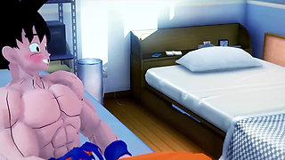 Dragon Ball Z Ex 3  Part 4  Chichi and Gohan Cuckolding Goku and Fucking Behind