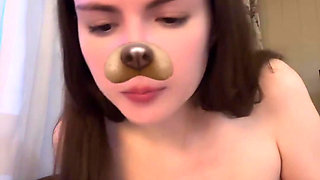 Russian Mukbang: Naked Girl Eating Dumplings While Having Dirty Russian Conversations and Fantasizing