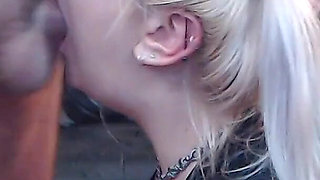 Pigtail Throat Pie. Deepthroat, Fuce Fucking and Cum in Throat.