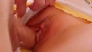 Stepbrother Just Rub My Pussy but Don't Penetrate Please! Cum on Panties