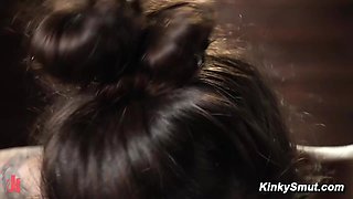 Luna Lovely Hogtied by The Pope