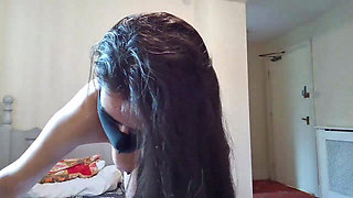 Stand Strip Change Bra Doggy Pussy Dildo Ass Hole Bed View Love