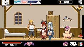 Hentai Game - Handyman Fantasy - Fucking the Dlc Girls H Scenes