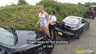Fake Cop - Lets Fuck the Cops Threesiome POV