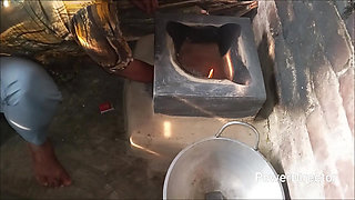 Stepmom with First-time cooking home