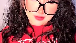 Busty japanese girl spreads pink wet cunt in close up