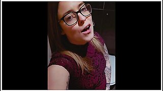 Masturbating In A Public Toilet At The Club