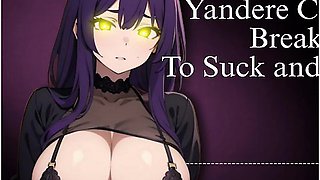 Yandere Coworker Breaks In To Suck And Fuck You Audio / Asmr
