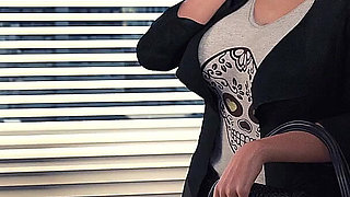 Jessica O'Neil's Hard News - Gameplay Through #4 - 3d Game, Porn game, HD, 1080