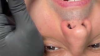 Nurse Bunny Checks Dr. Canada's Teeth Multi Angle