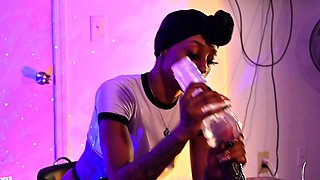 Hot Black Maid Does Some Webcam Black and Ebony