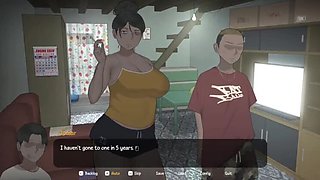 Big Tits MILF Chona Blowjob Creampie NTR Game Hentai