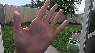 Hands in Storm