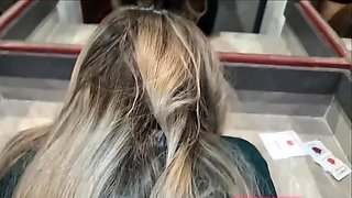 Teen Latina Caught Masturbating in School Bathroom Fucks Her