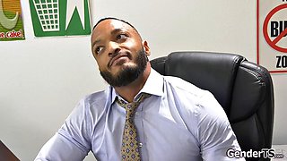 Tgirl Coed Takes Hard Anal Pounding for Extra Credits