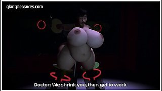 Gwen And The Doctor Experiment With Growth And Expansion - Car Toon