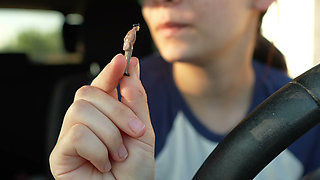 Giantess Roleplay in Car