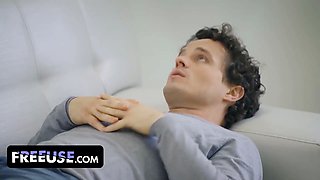 Therapy revved taboo Robby Echo takes dr. lily and blake ass inside-out by storm