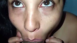 Ex-girlfriend Deepthroats And Swallows All The Hot Cum