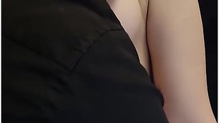 Sucking And Licking My Nipples, Squeeging Tits During Passionate Sex