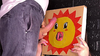 Gloryhole - Face-in-hole Board. I Fucked the Sun