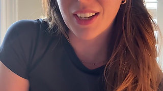 Hottie in Glasses Tells You How to Stroke!