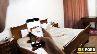 Sisporn. fellow eyed stepsister masturbating and had an action of procreating