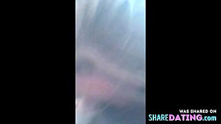 Car Blowjob with Cum-Swallowing Amateur Cuckold Girl