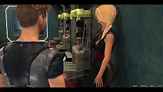 Stranded in Space - Blonde Virgin 18 Year Old Deepthroating My Cock