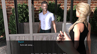 Lancaster Boarding House 1 - Game Intro Ryan Meets Chloe & Feels Her Big Breasts