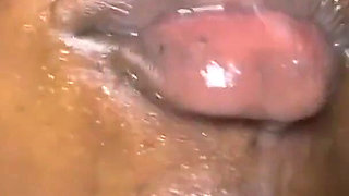 Ebony Slut Doggy Fuck, Facial and Kinky Saliva Play