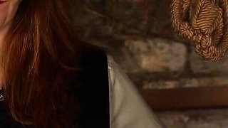 Slave Mila Endures 24 Cold-hearted Hand Caning Strokes From Mistress Roxy