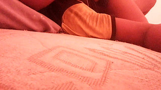 Father in Law's Gigantic Dick Hangs Out Under His Sarom for Step Daughter