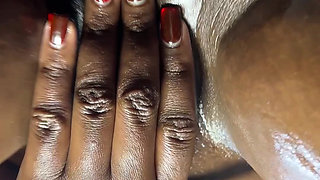 Upclose Standing Orgasm