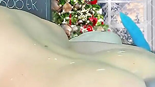 Fucking My Asshole with This Dildo and Machine