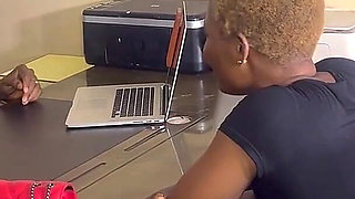 I Went to See My Old School Friend at Him Office and I Fuck Him Cock