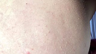 Pussy toying busty high heeled stunner solo pov masturbation