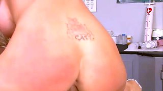 Busty Nurse Gets Fucked And Covered