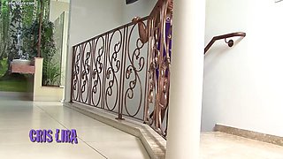 Sexy girl offers her body to her man