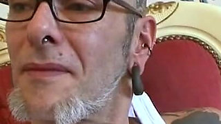 Fingering and spanking this little slut