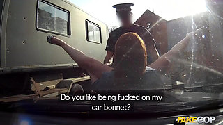 Fake Cop - Unfaithful Girlfriend Candi Coxx Cucks Her BF