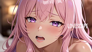Pink Hair Anime Cutie Takes It From Behind (AI)