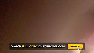 Blonde sneaks to hotel to fuck friend!