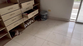 I Watch My Rich Latina Stepsister Shower Until She Ends up Very Horny and Asks Me to Shove My Rich, Hard Cock Into Her Tight Ass