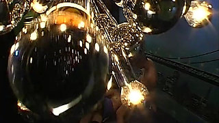 Tattooed Latina with Dd Fake Tits Deepthroats 20cm Monster Cock and Takes Hard Anal Creampie!