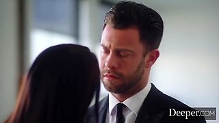 Seth Submits To Dominant Australian Boss Angela White - Big Natural Tits